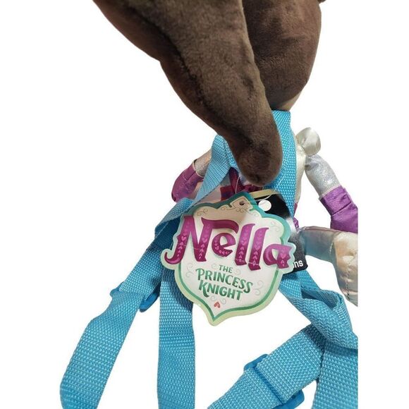 Nella the Princess Knight Plush Toddler Character Back Pack Nickelodeon NWT - Picture 4 of 5